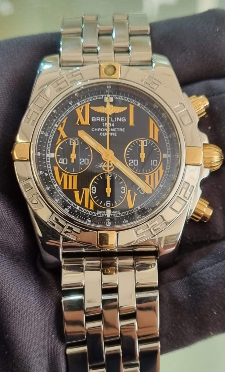 Breitling Chronomat 44mm Steel an Gold | Gothelf A. Watches — 4