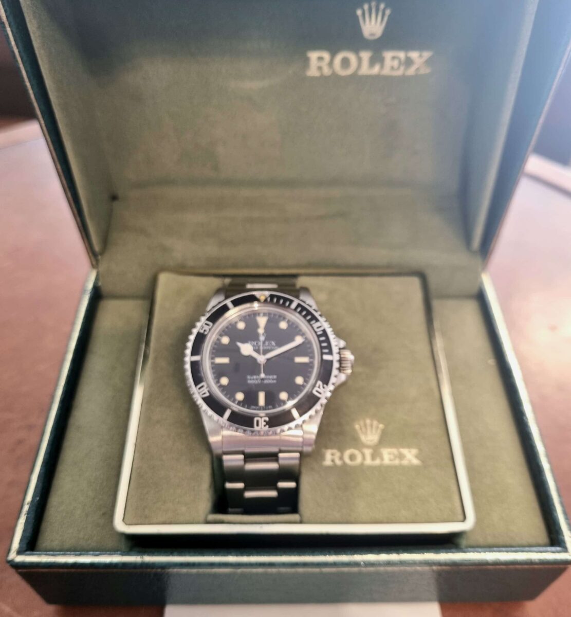 Rolex Submariner 5513 Vintage 1984 | Gothelf A. Watches — 5