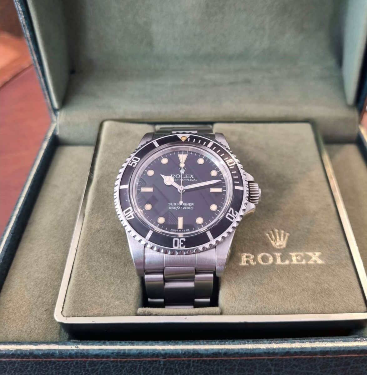 Rolex Submariner 5513 Vintage 1984 | Gothelf A. Watches — 4