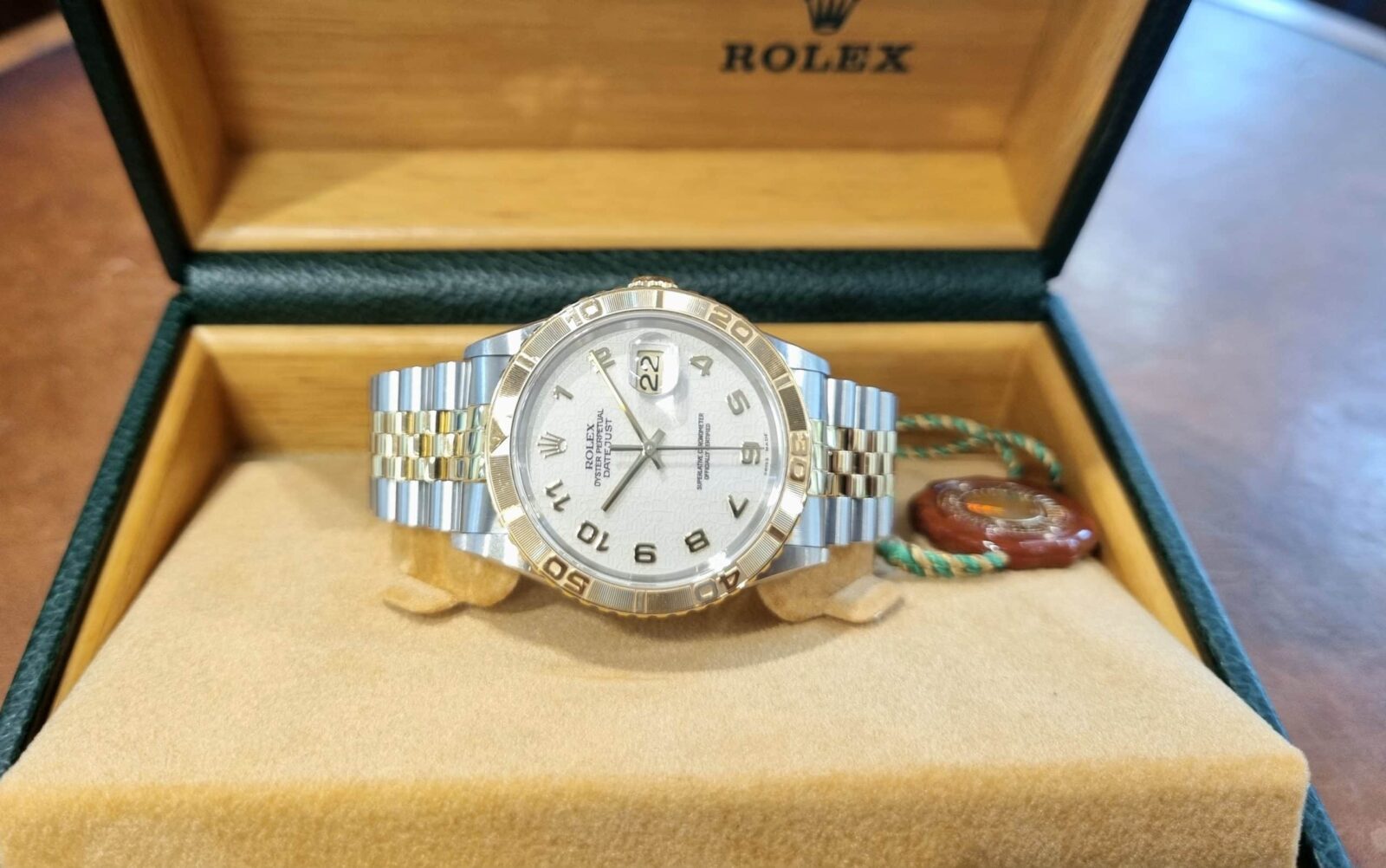 Rolex Datejust Turnograph 36mm Steel & 18k Yellow Gold | Gothelf A. Watches — 4