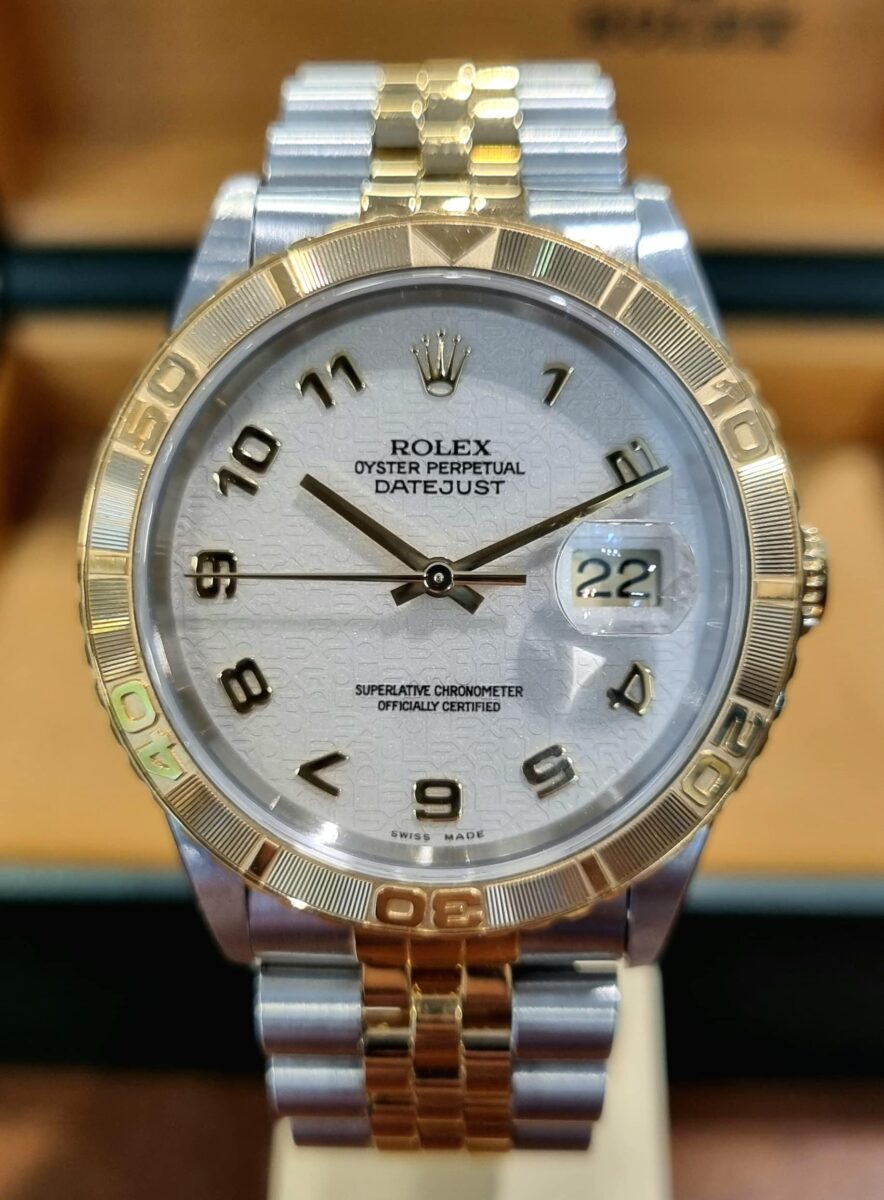 Rolex Datejust Turnograph 36mm Steel & 18k Yellow Gold | Gothelf A. Watches