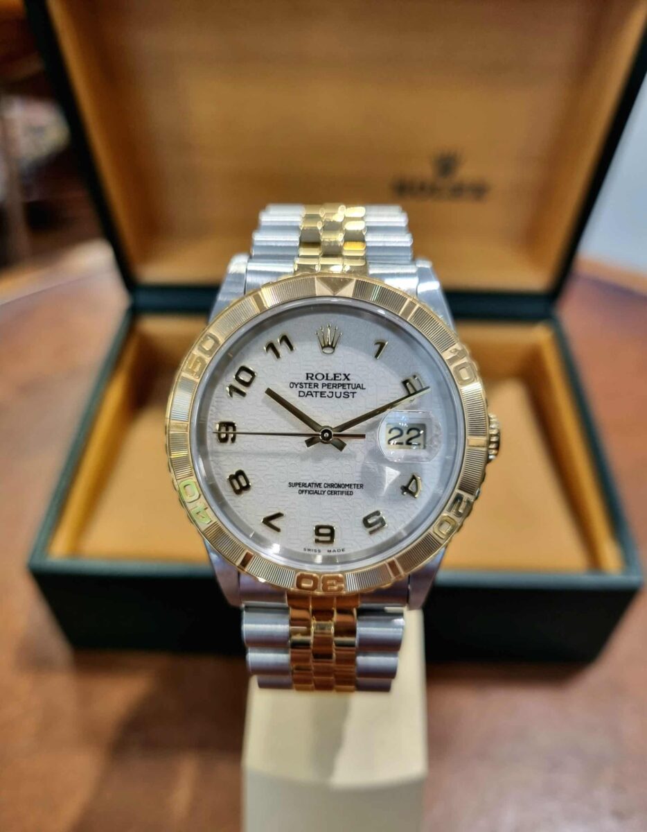 Rolex Datejust Turnograph 36mm Steel & 18k Yellow Gold | Gothelf A. Watches — 6