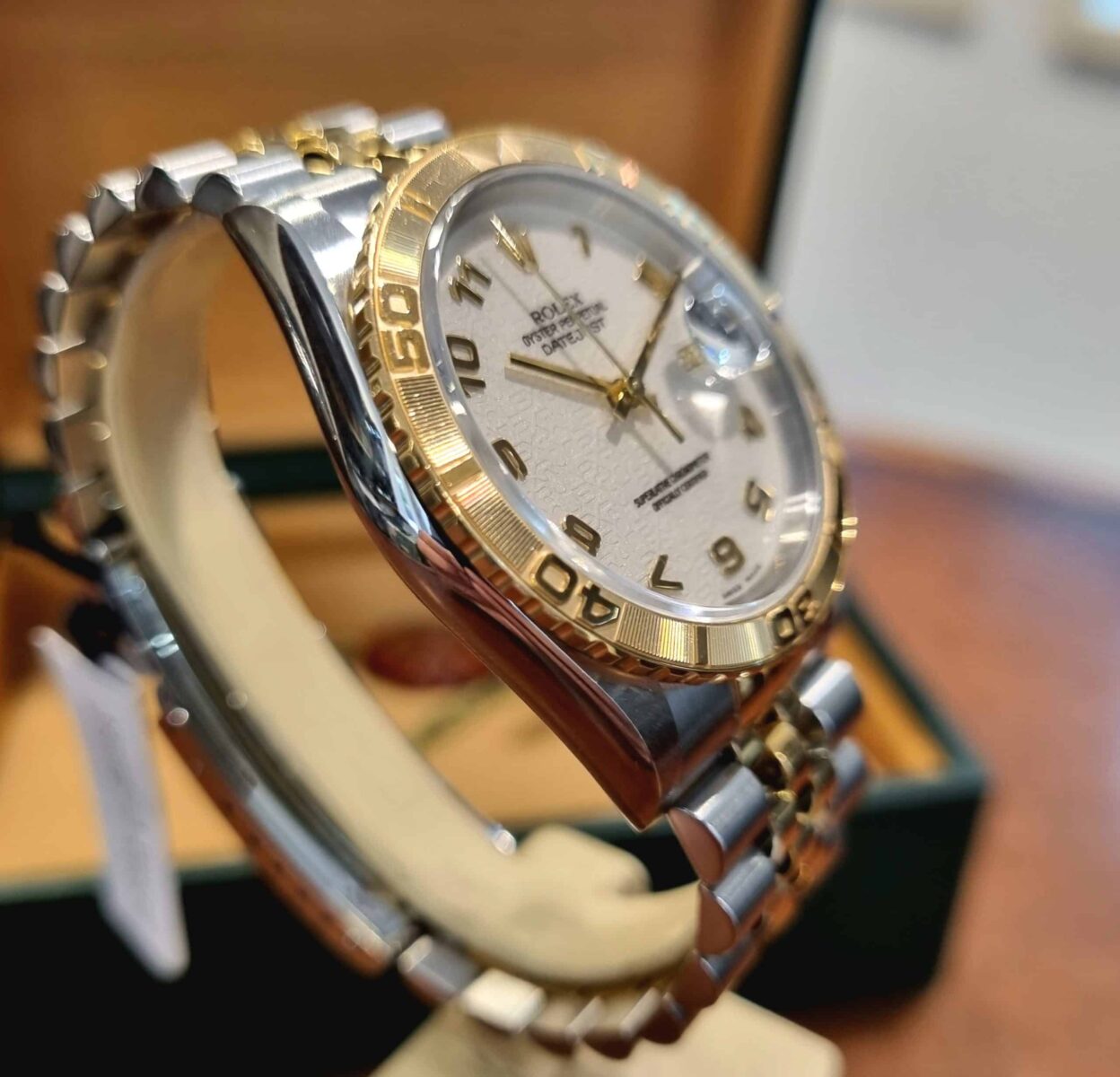 Rolex Datejust Turnograph 36mm Steel & 18k Yellow Gold | Gothelf A. Watches — 2