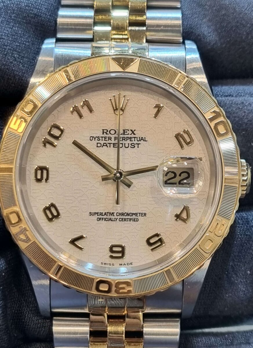Rolex Datejust Turnograph 36mm Steel & 18k Yellow Gold | Gothelf A. Watches — 5