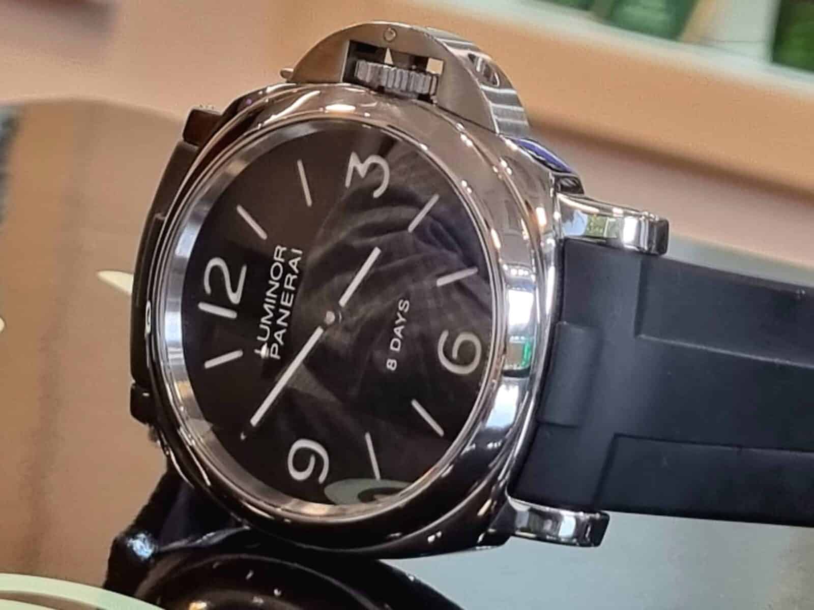 Panerai Luminor Steel Base 8 Days 44mm | Gothelf A. Watches — 6