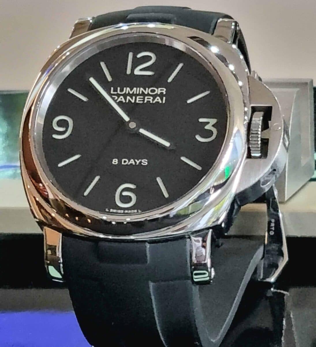 Panerai Luminor Steel Base 8 Days 44mm | Gothelf A. Watches — 3