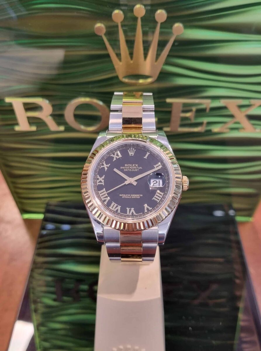 Rolex Datelust II 41mm Steel & 18K Yellow Gold | Gothelf A. Watches — 4