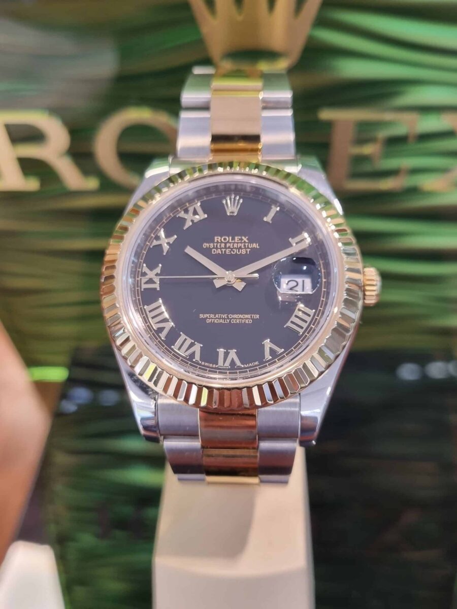 Rolex Datelust II 41mm Steel & 18K Yellow Gold | Gothelf A. Watches — 5