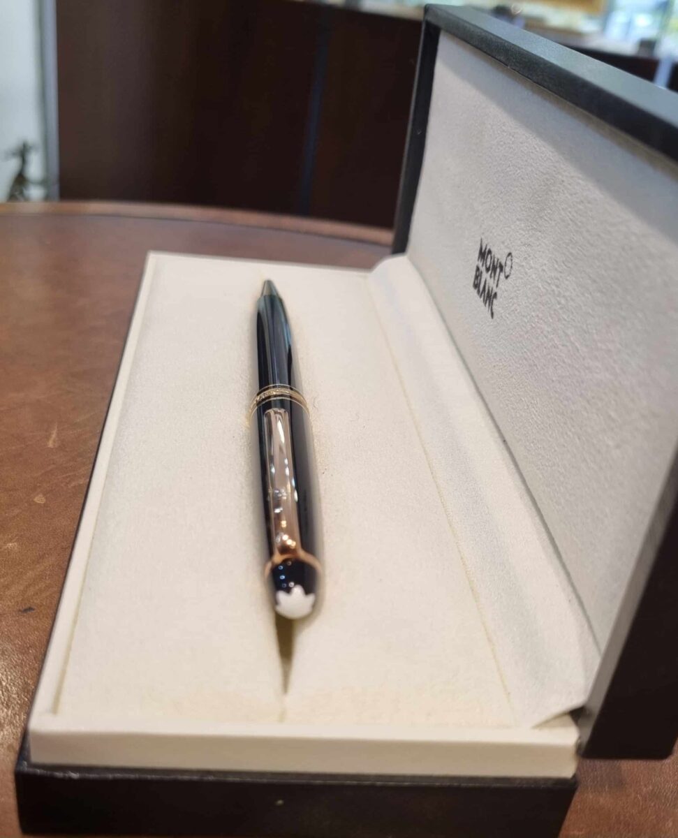 Mont-Blanc Meisterstuck Rose Gold Coated Ballpoint Pen | Gothelf A. Watches — 2