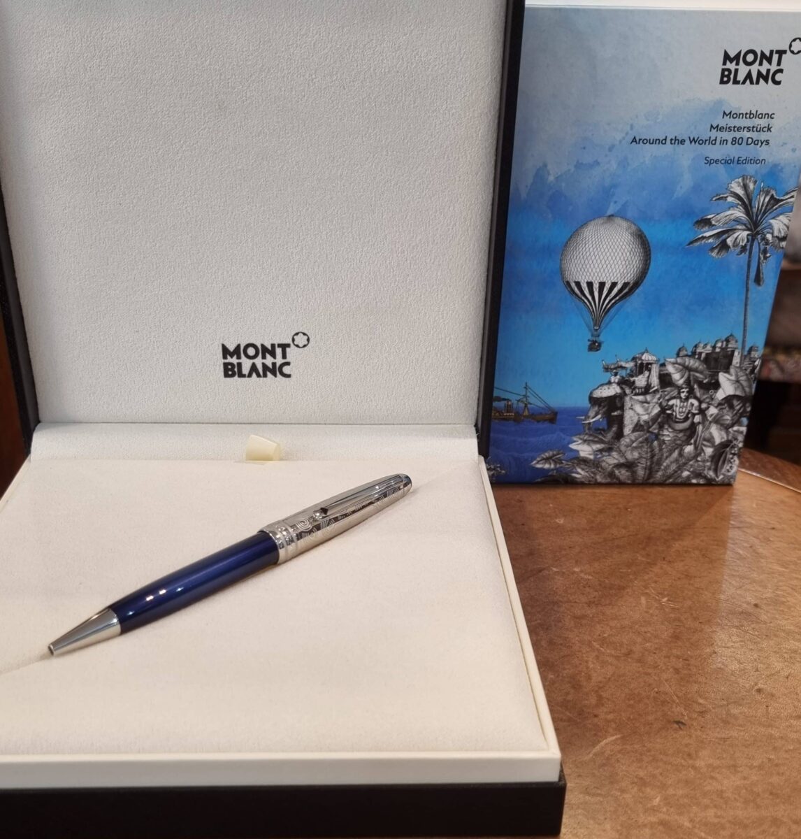 Montblanc Meisterstück Around The World In 80 Days Classique Ballpoint Special Edition | Gothelf A. Watches