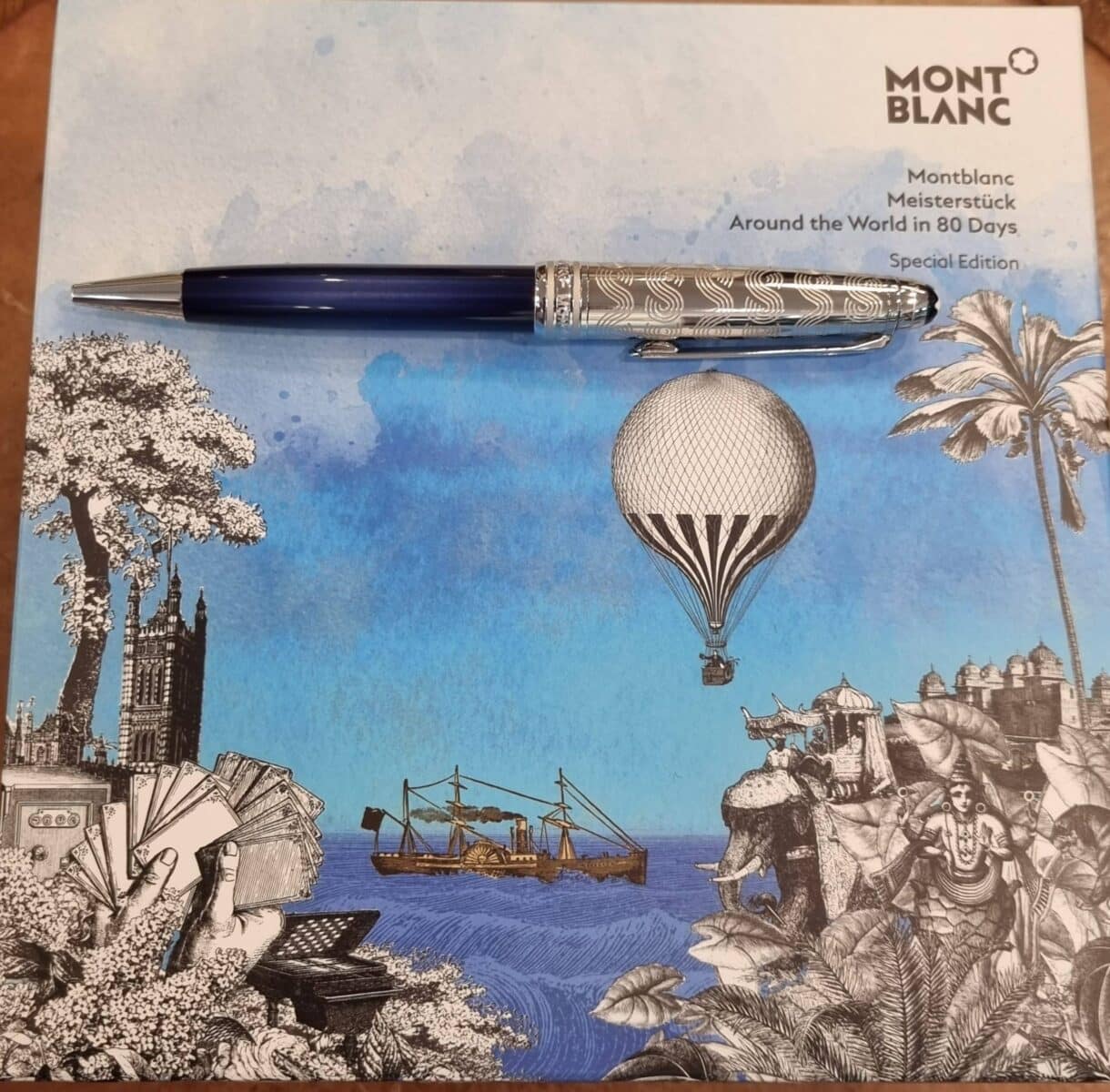 Montblanc Meisterstück Around The World In 80 Days Classique Ballpoint Special Edition | Gothelf A. Watches — 3