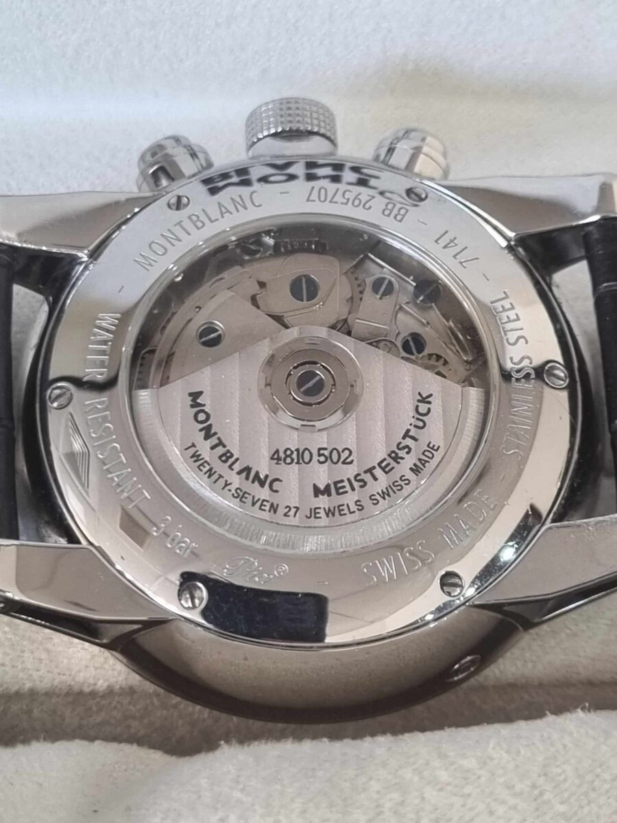 Montblanc TimeWalker Steel Chronograph 101548 | Gothelf A. Watches — 4
