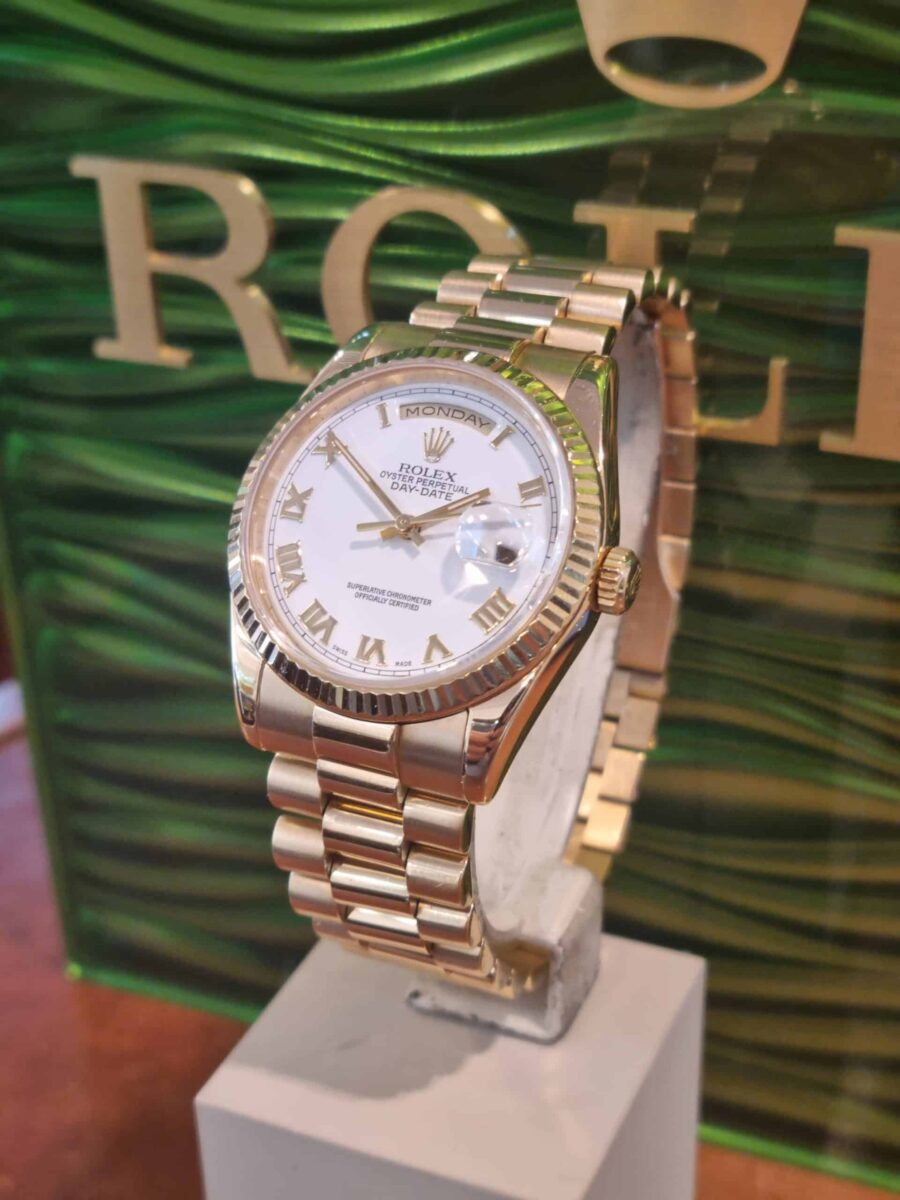 Rolex Day-Date President 36mm 18k Yellow Gold | Gothelf A. Watches — 8