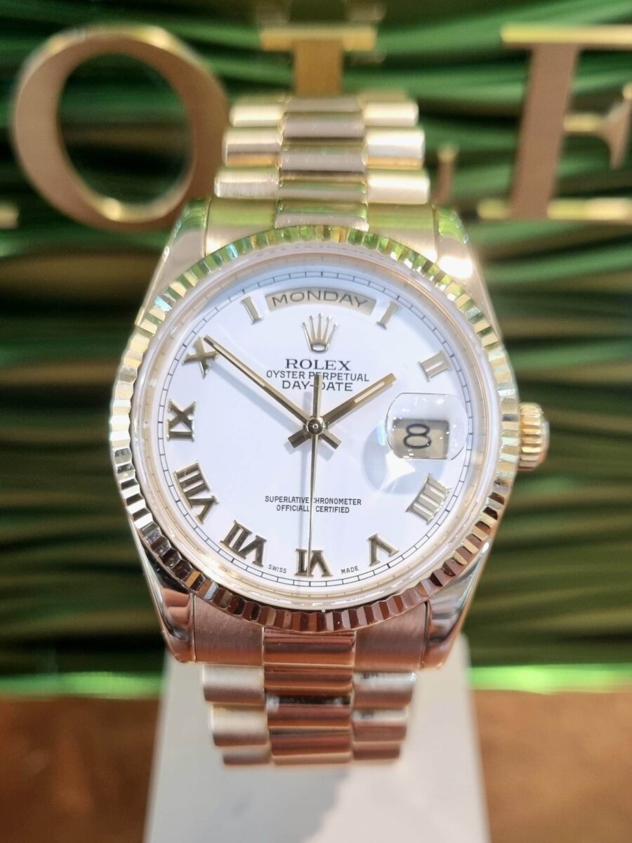 Rolex Day-Date President 36mm 18k Yellow Gold | Gothelf A. Watches