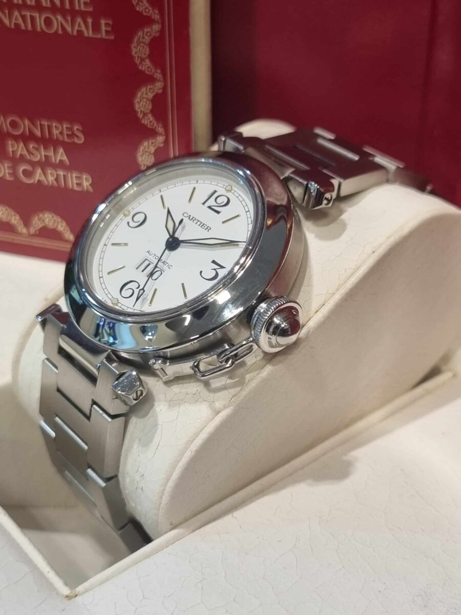 Cartier Pasha C 35mm Big Date Steel Automatic | Gothelf A. Watches — 2