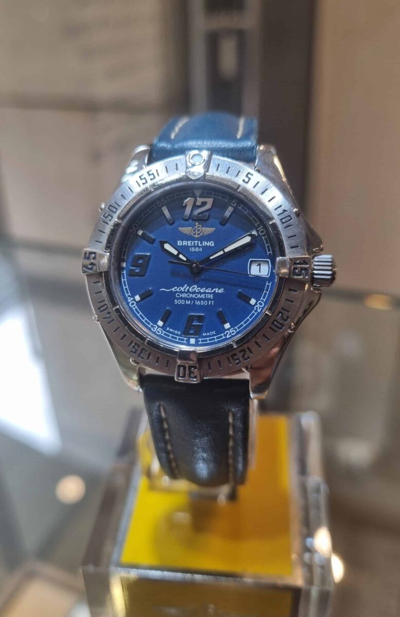 Breitling Colt Oceane 500m Chronometre Blue dial Quartz | Gothelf A. Watches — 2