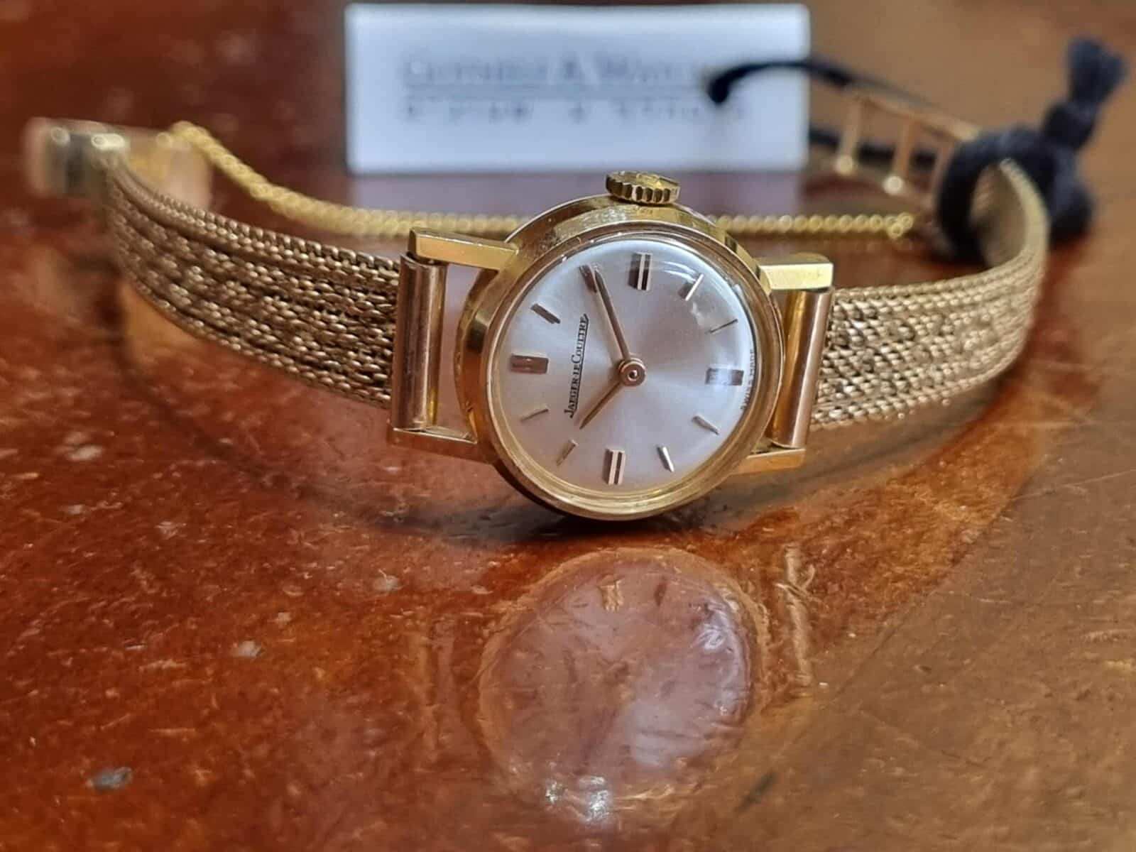 Jaeger le Coultre Vintage Ladies 18k Rose Gold | Gothelf A. Watches — 2