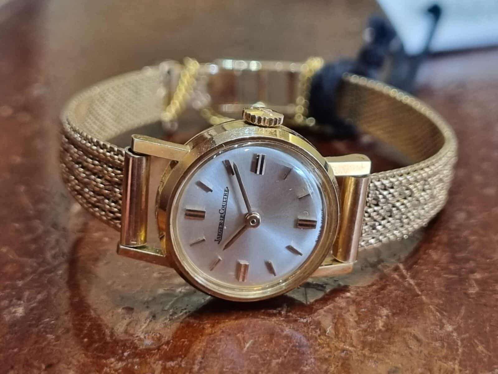 Jaeger le Coultre Vintage Ladies 18k Rose Gold | Gothelf A. Watches — 3