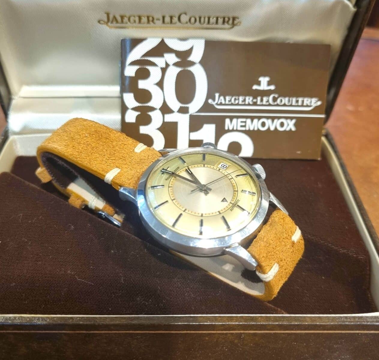 Jaeger Le-Coultre Memovox Vintage Alarm Steel Automatic | Gothelf A. Watches