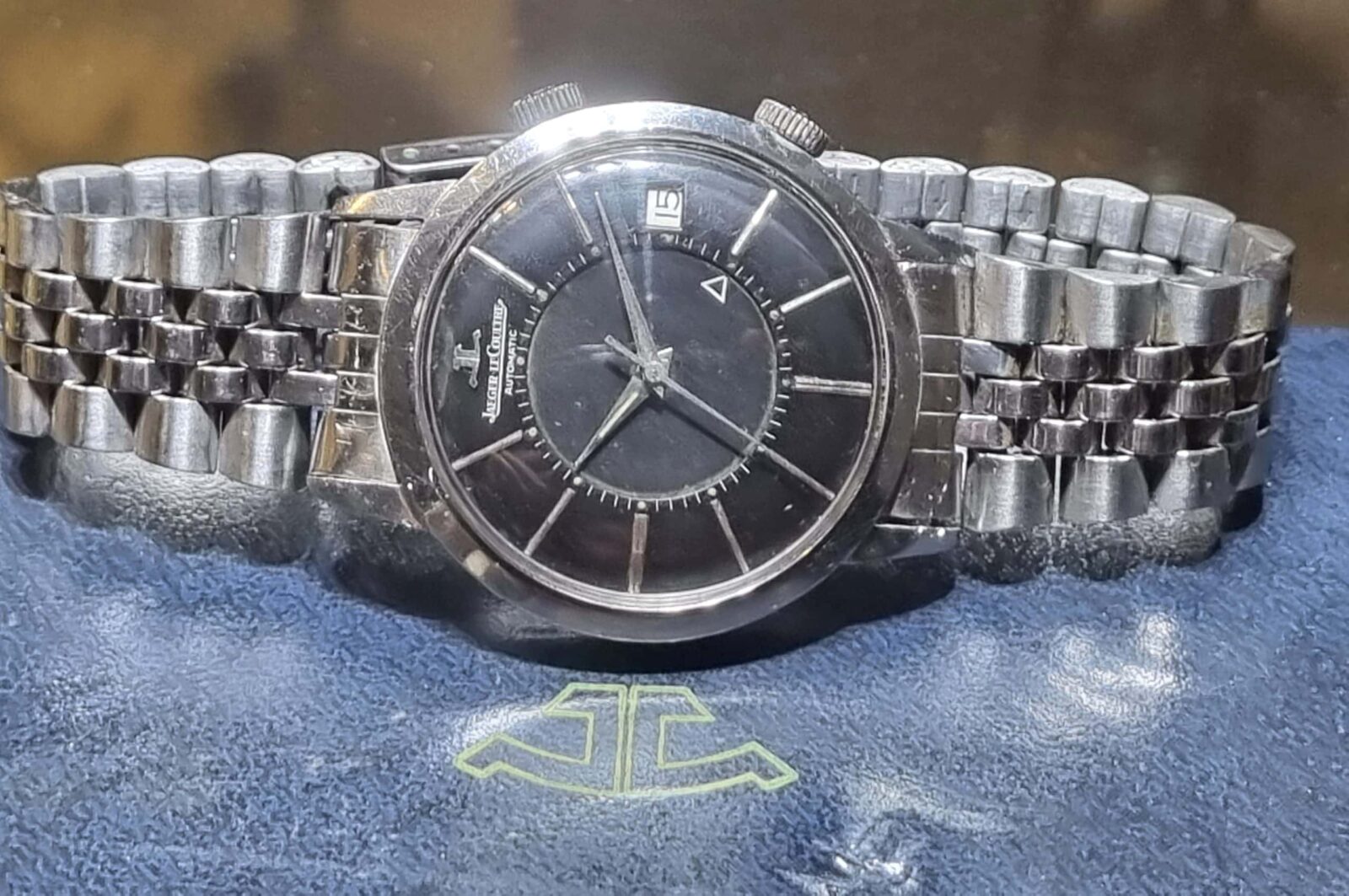 Jaeger Le-Coultre Memovox Vintage Alarm Steel Automatic | Gothelf A. Watches — 5