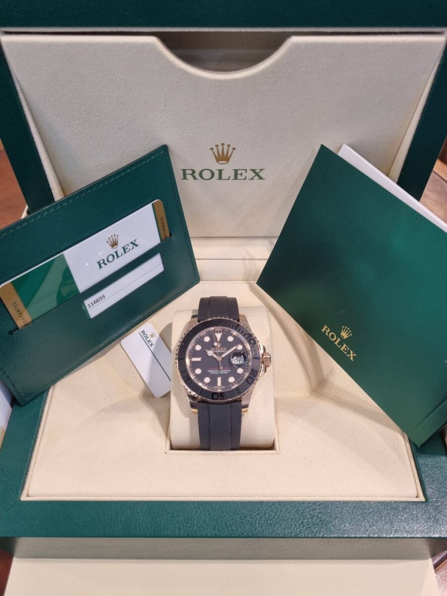 Rolex Yacht-Master 40mm Rose Gold ref.116655 | Gothelf A. Watches — 3