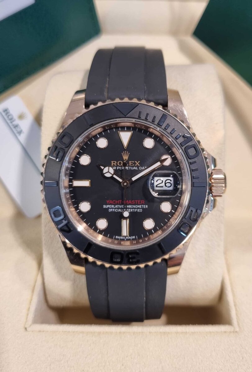 Rolex Yacht-Master 40mm Rose Gold ref.116655 | Gothelf A. Watches