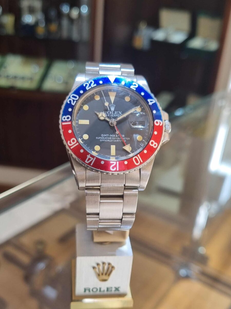 Rolex GMT Master PEPSI Vintage 1984 ref.16750 | Gothelf A. Watches — 2