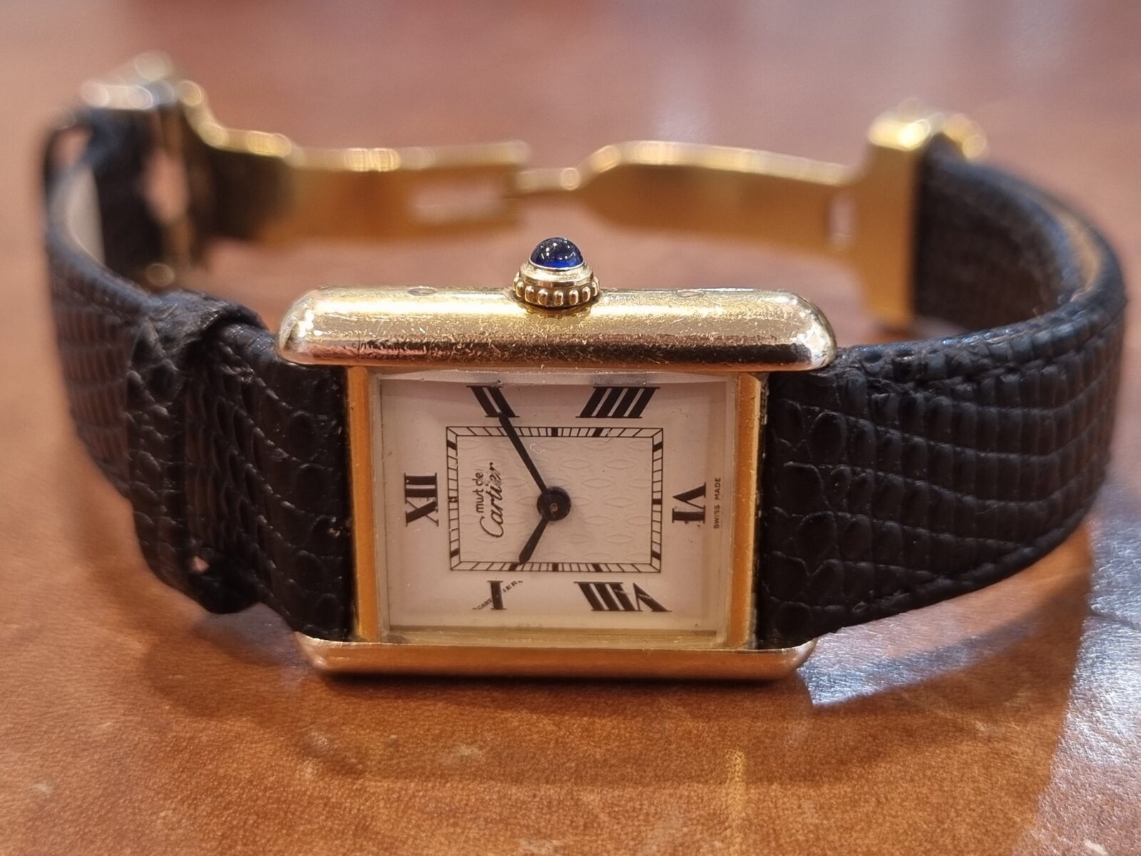 Must de Cartier Ladies Quartz Gold Plated | Gothelf A. Watches