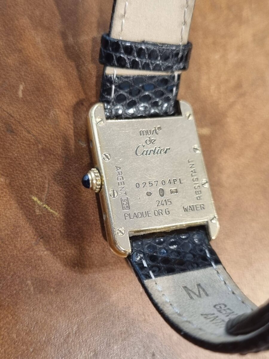 Must de Cartier Ladies Quartz Gold Plated | Gothelf A. Watches — 6