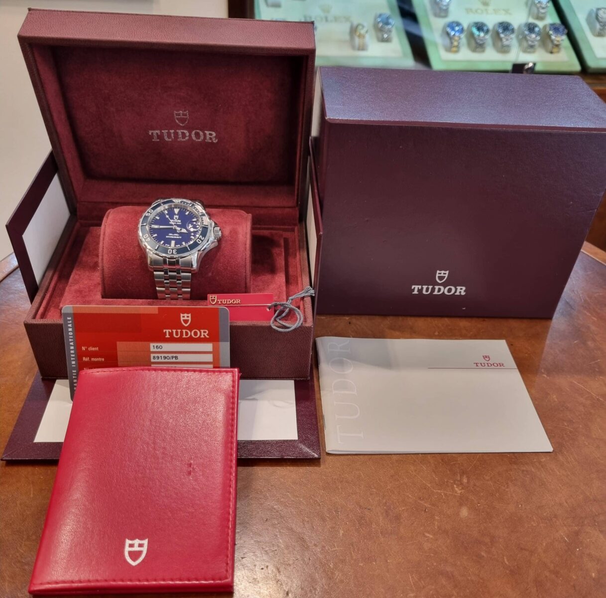 Tudor Prince Date Hydronaut Automatic Blue Dial | Gothelf A. Watches — 4