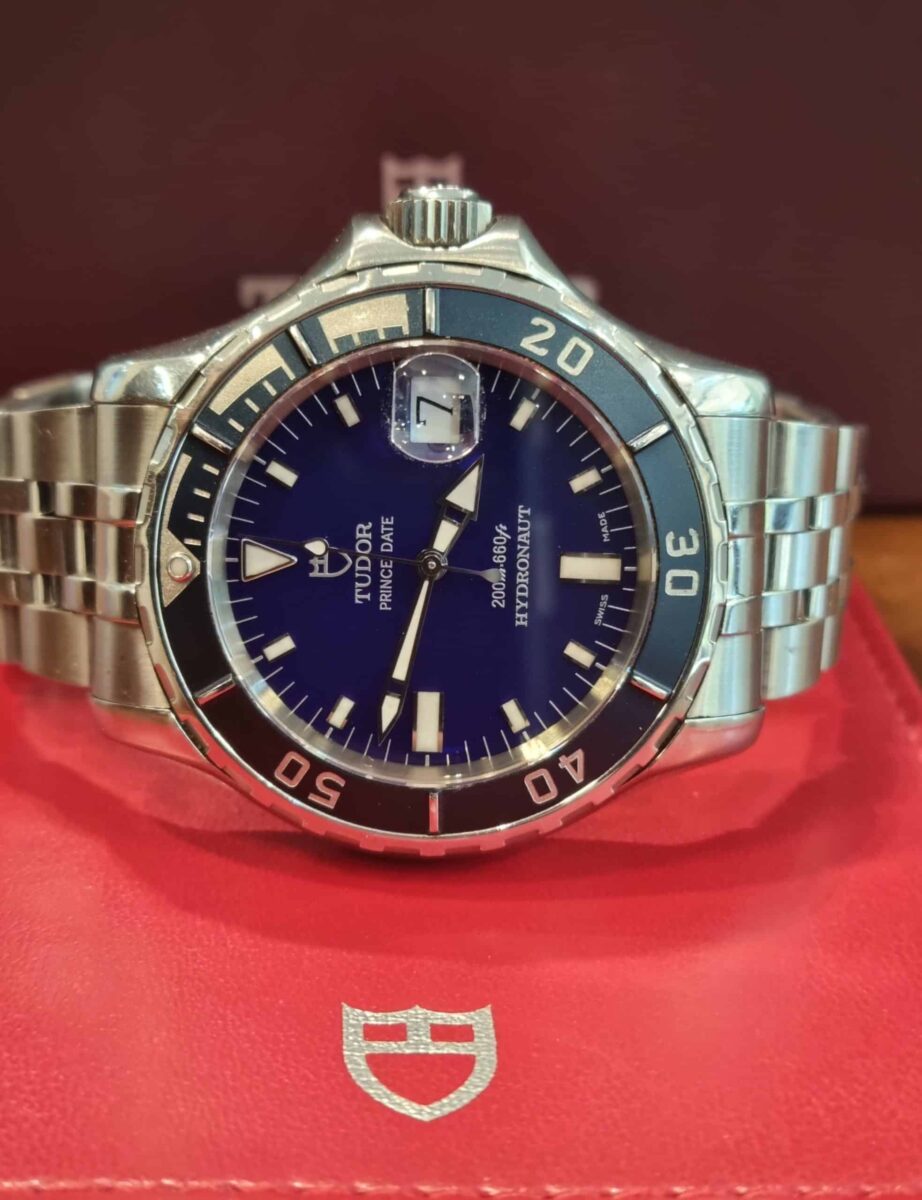 Tudor Prince Date Hydronaut Automatic Blue Dial | Gothelf A. Watches — 3