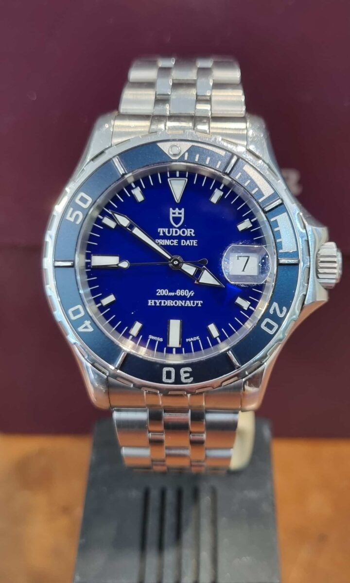 Tudor Prince Date Hydronaut Automatic Blue Dial | Gothelf A. Watches — 7