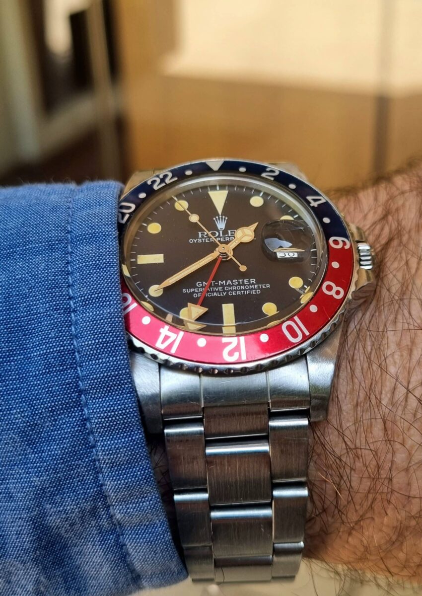 Rolex GMT Master PEPSI Vintage 1984 ref.16750 | Gothelf A. Watches — 5