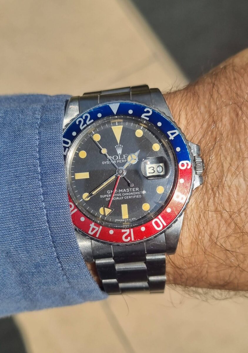 Rolex GMT Master PEPSI Vintage 1984 ref.16750 | Gothelf A. Watches — 4