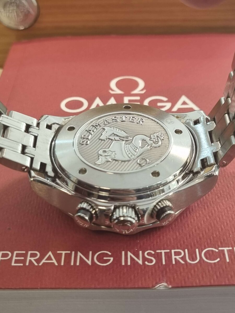 OMEGA SEAMASTER DIVER 300M GMT CHRONOGRAPH | Gothelf A. Watches — 5