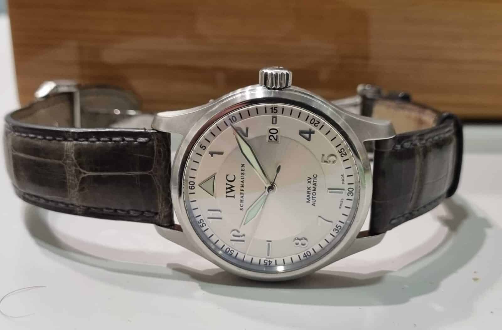 IWC Pilot Mark XV Spitfire Stainless Steel Automatic | Gothelf A. Watches — 4