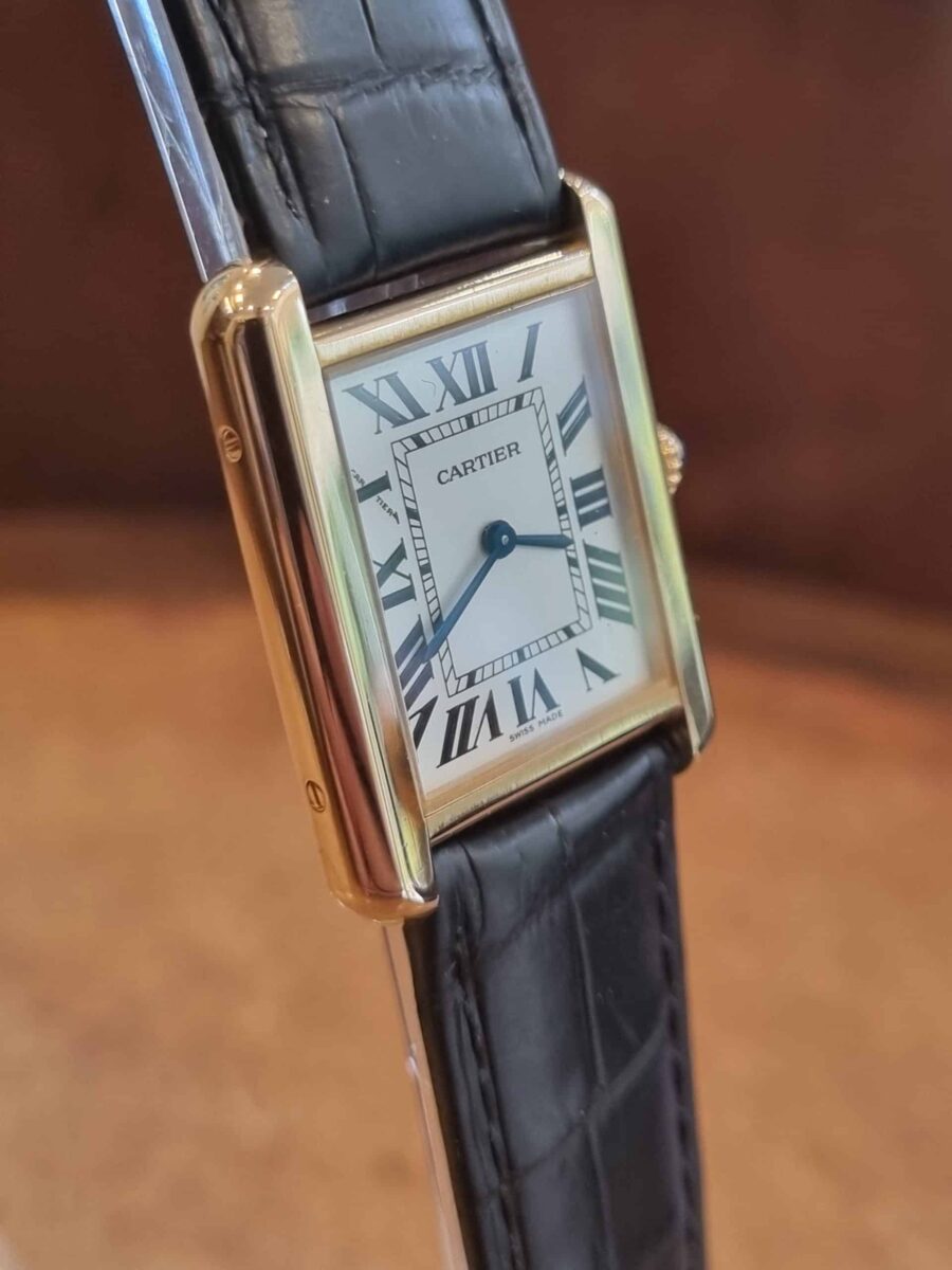 CARTIER TANK LADIES SOLO YELLOW GOLD REF.2743 | Gothelf A. Watches — 3