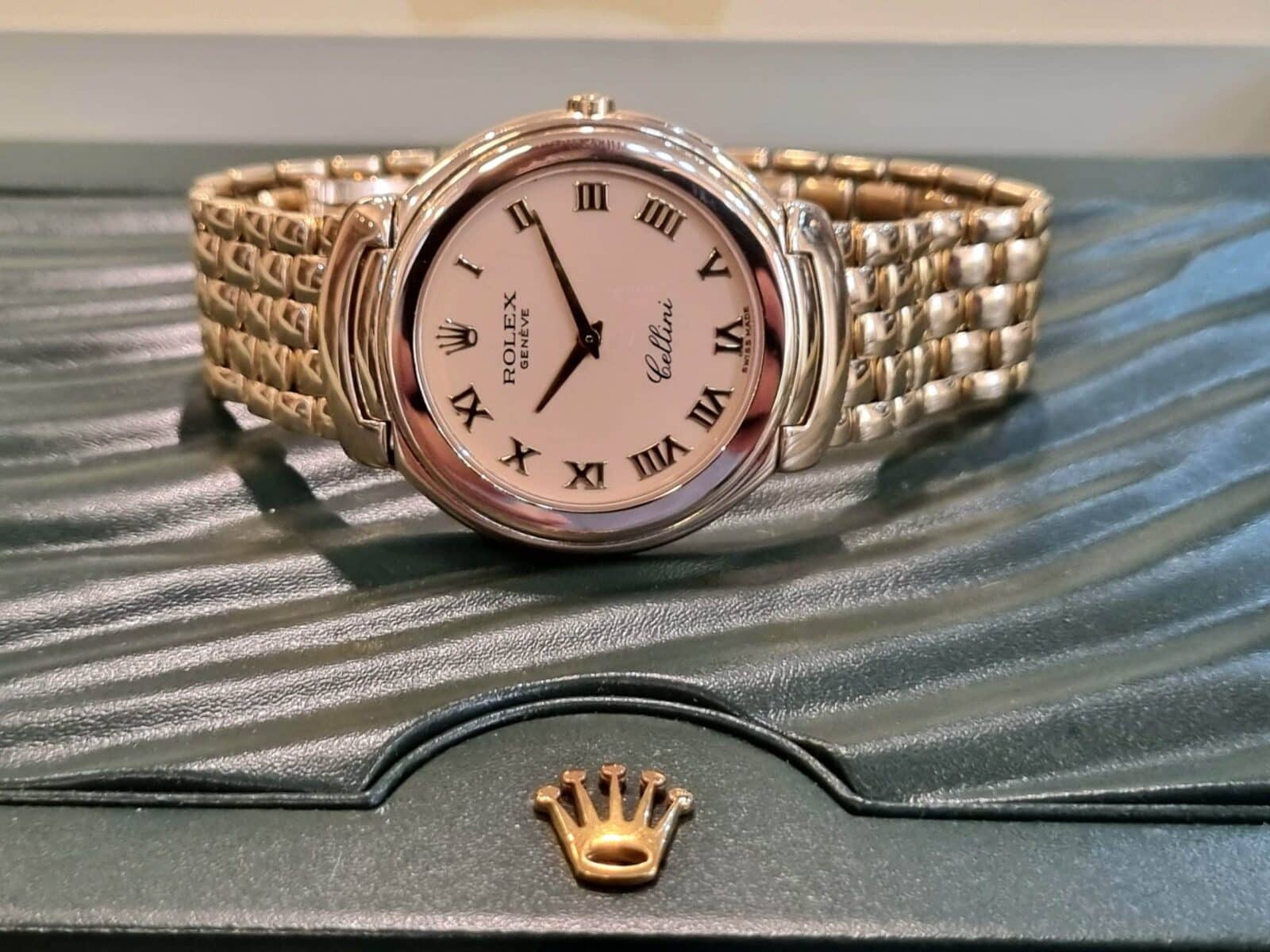 Rolex Cellini 18k Yellow Gold Quartz Movement | Gothelf A. Watches — 6