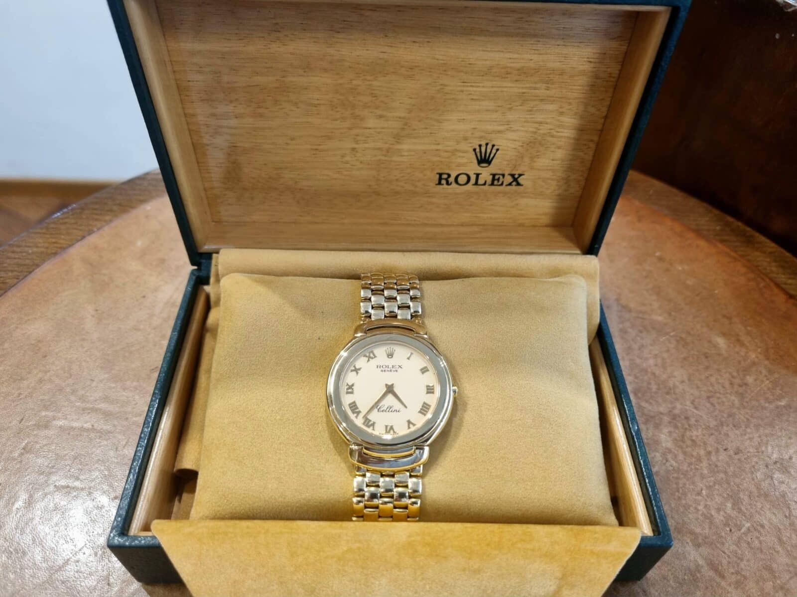 Rolex Cellini 18k Yellow Gold Quartz Movement | Gothelf A. Watches — 4