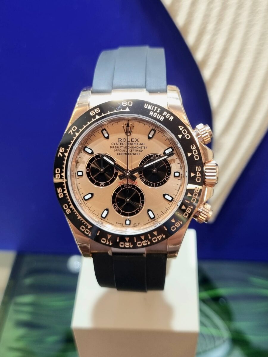 Rolex Cosmograph Daytona Rose Gold Oysterflex | Gothelf A. Watches — 5