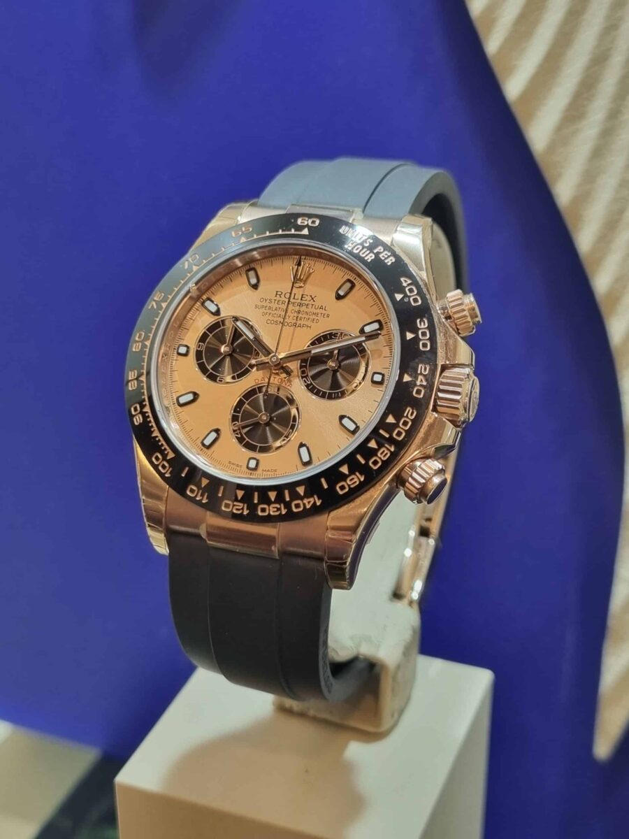Rolex Cosmograph Daytona Rose Gold Oysterflex | Gothelf A. Watches — 4