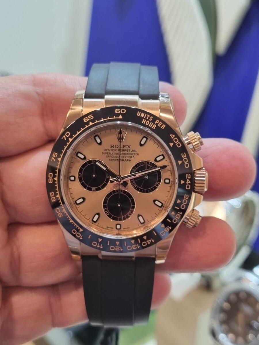 Rolex Cosmograph Daytona Rose Gold Oysterflex | Gothelf A. Watches — 7