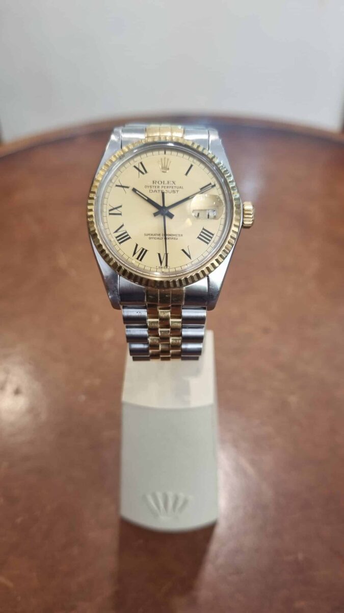 Rolex Datejust 36mm Vintage 1984 Steel & 18k Gold | Gothelf A. Watches — 3
