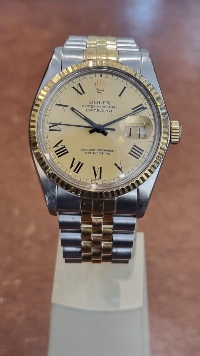 Rolex Datejust 36mm Vintage 1984 Steel & 18k Gold | Gothelf A. Watches — 5