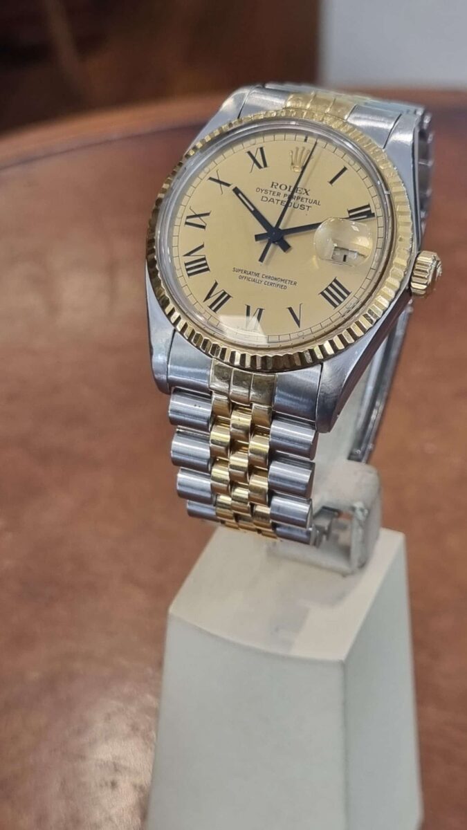 Rolex Datejust 36mm Vintage 1984 Steel & 18k Gold | Gothelf A. Watches — 4