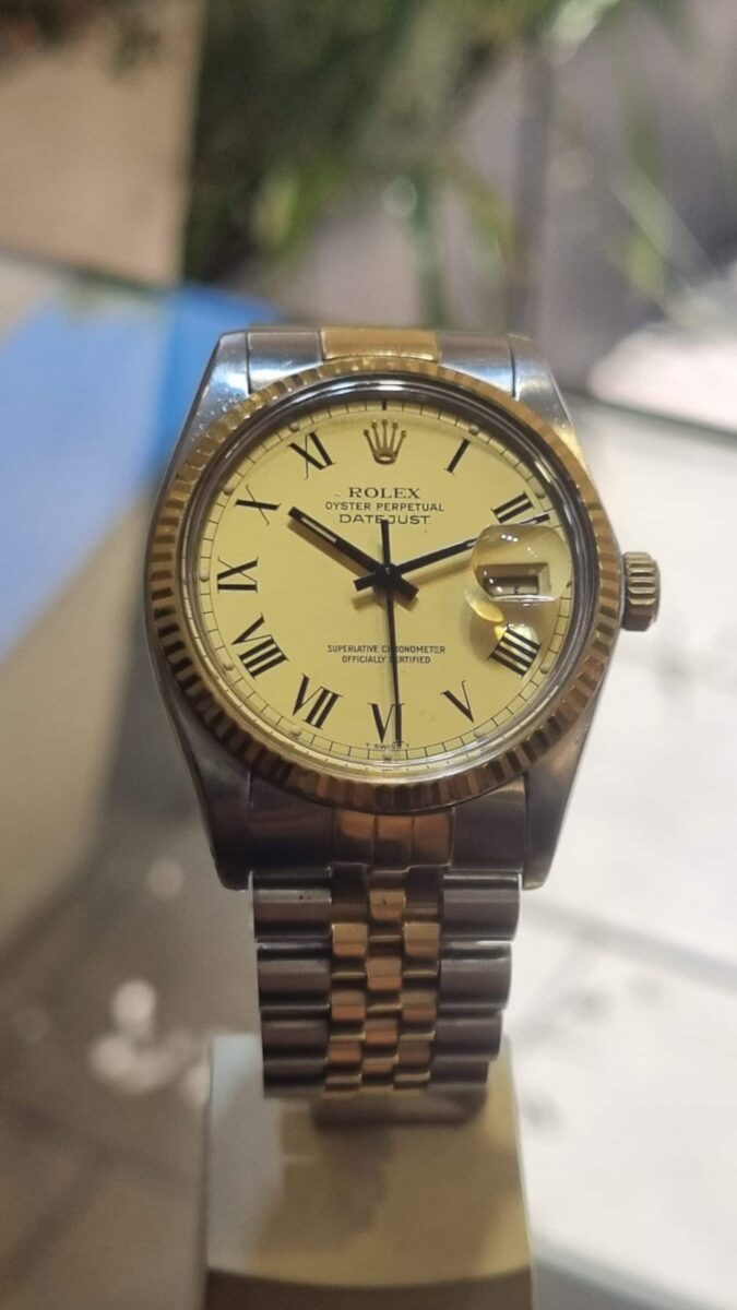 Rolex Datejust 36mm Vintage 1984 Steel & 18k Gold | Gothelf A. Watches — 2