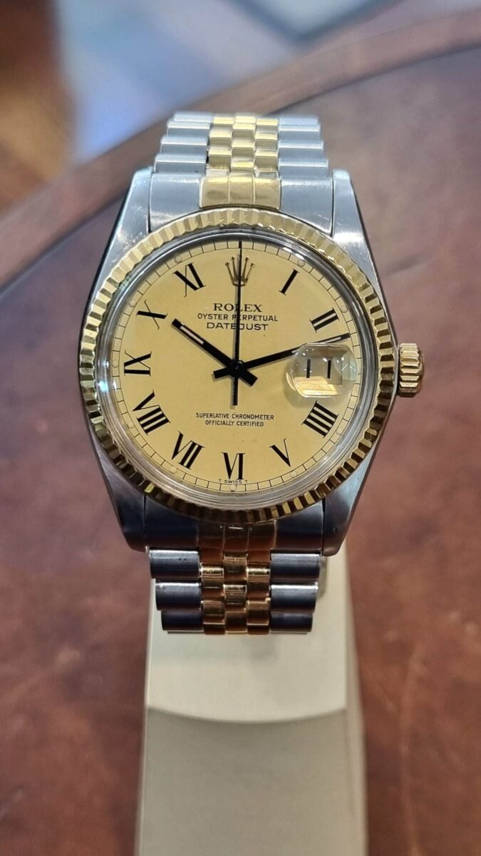 Rolex Datejust 36mm Vintage 1984 Steel & 18k Gold | Gothelf A. Watches — 6