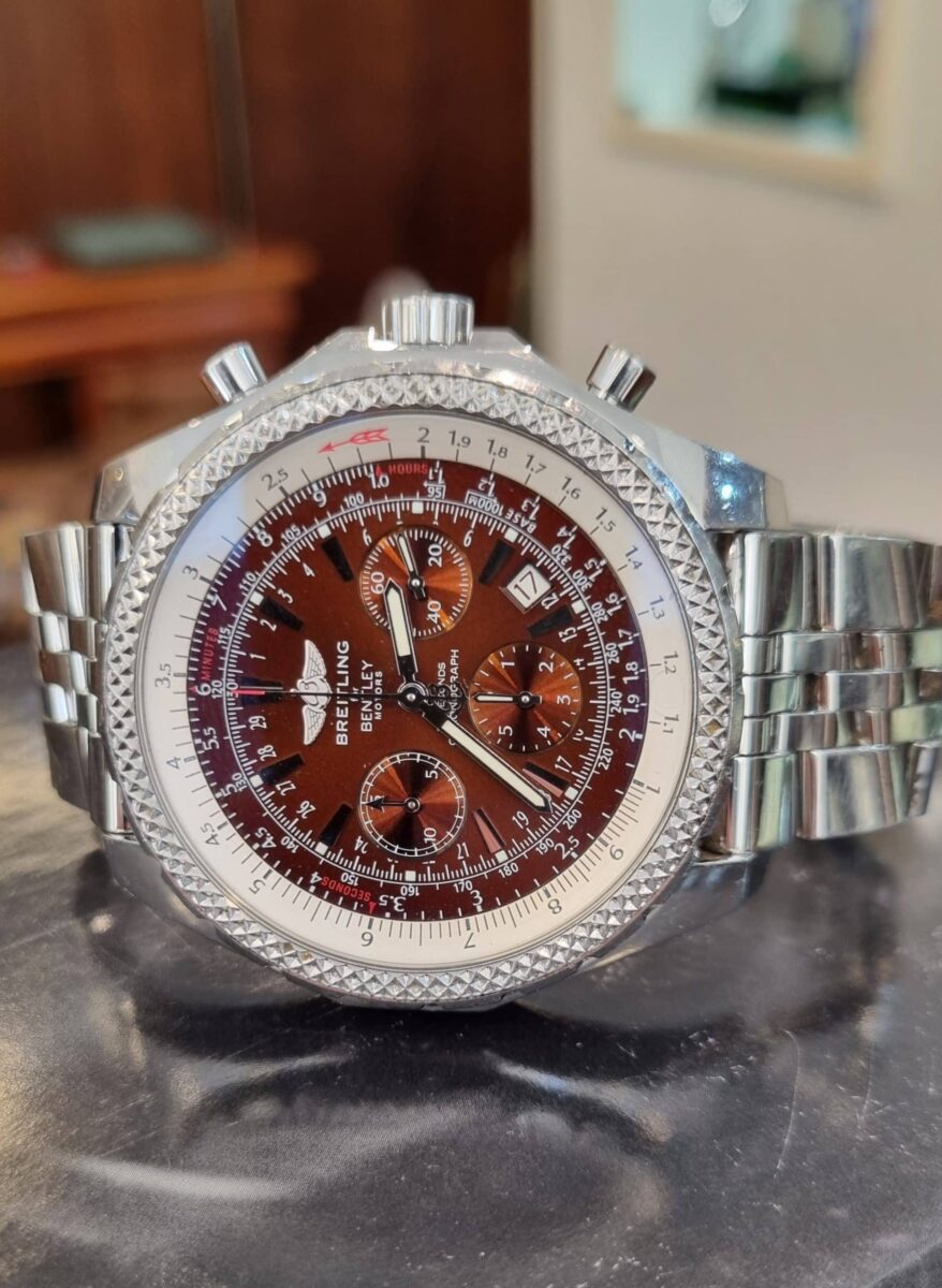 BREITLING BENTLEY MOTORS SPECIAL EDITION 48mm Root Beer and steel dial | Gothelf A. Watches