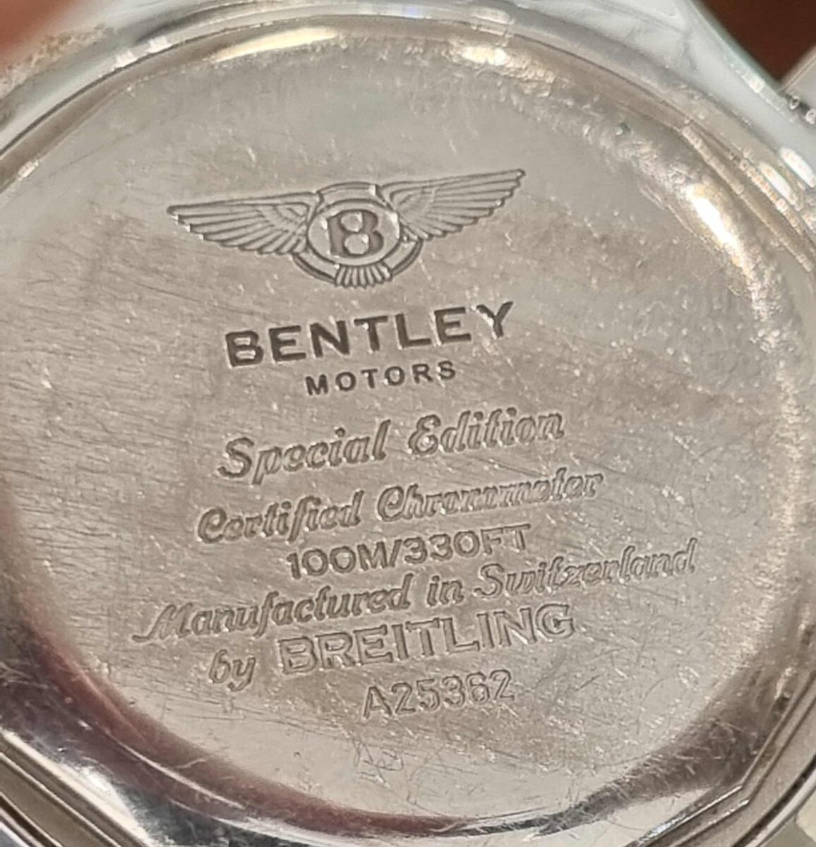 BREITLING BENTLEY MOTORS SPECIAL EDITION 48mm Root Beer and steel dial | Gothelf A. Watches — 7