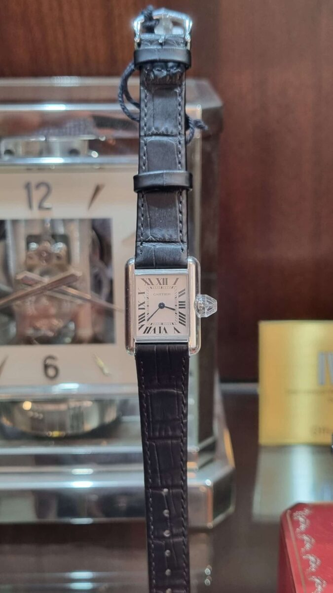 Cartier Tank Solo Ladies Steel Small size Quartz Ref.3170 | Gothelf A. Watches — 4